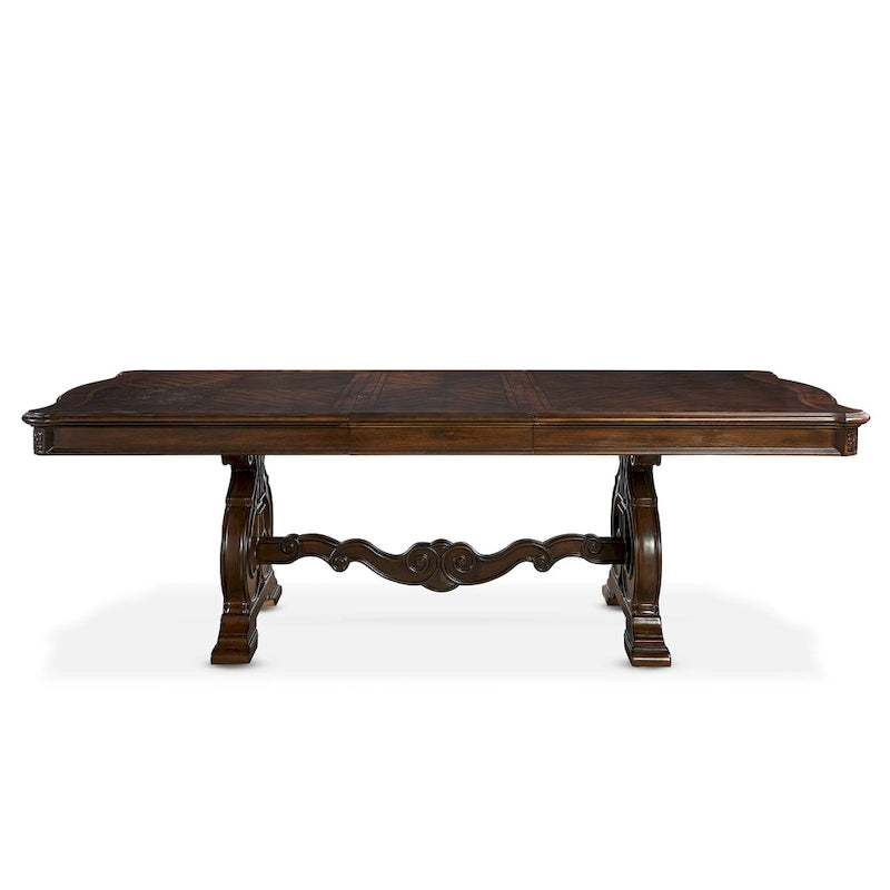 Table de salle à manger traditionnelle Steve Silver Richland de 244 cm (96 pouces), marron-7