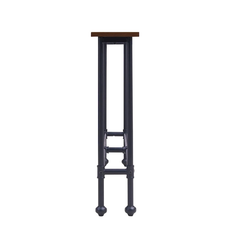 Table console SEI Furniture Northrup noire/expresso-6