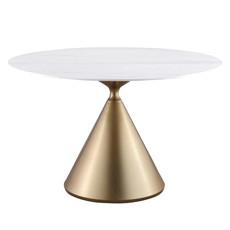 Ensemble table et chaises rondes 5 pièces Morden Fort Modern Luxury-10