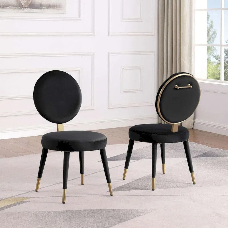 Ensemble table et chaises rondes 5 pièces Morden Fort Modern Luxury-16