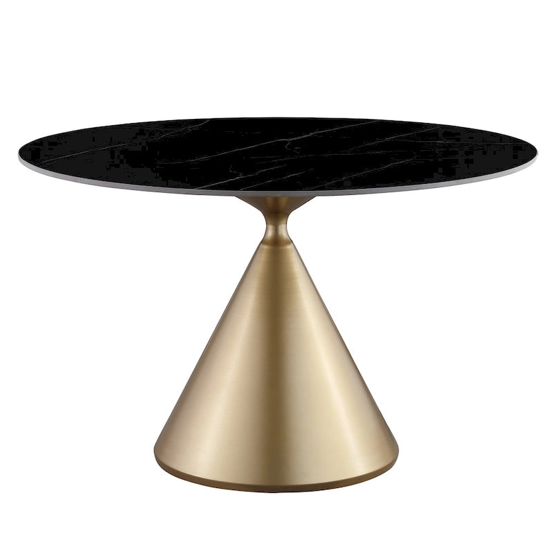 Ensemble table et chaises rondes 5 pièces Morden Fort Modern Luxury-18