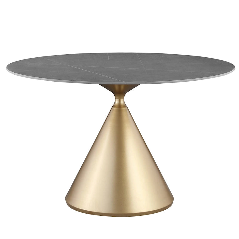 Ensemble table et chaises rondes 5 pièces Morden Fort Modern Luxury-27