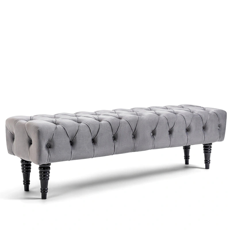 Banc ottoman capitonné AVAWING, banc d'entrée d'appoint-2
