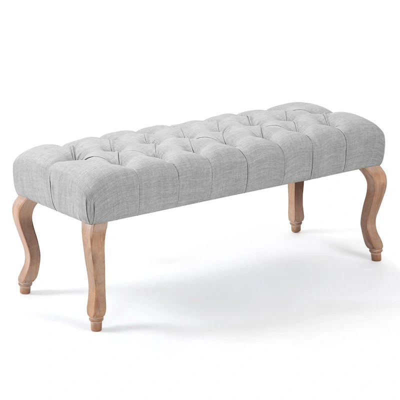 Banc ottoman capitonné AVAWING, banc d'entrée d'appoint-9