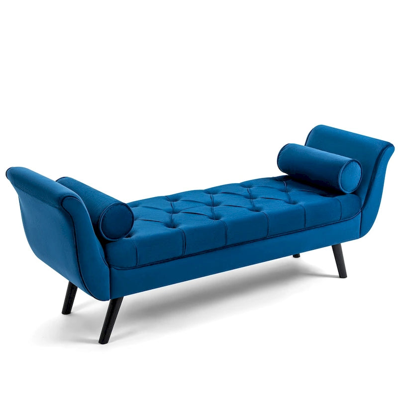 Banc ottoman capitonné AVAWING, banc d'entrée d'appoint-23