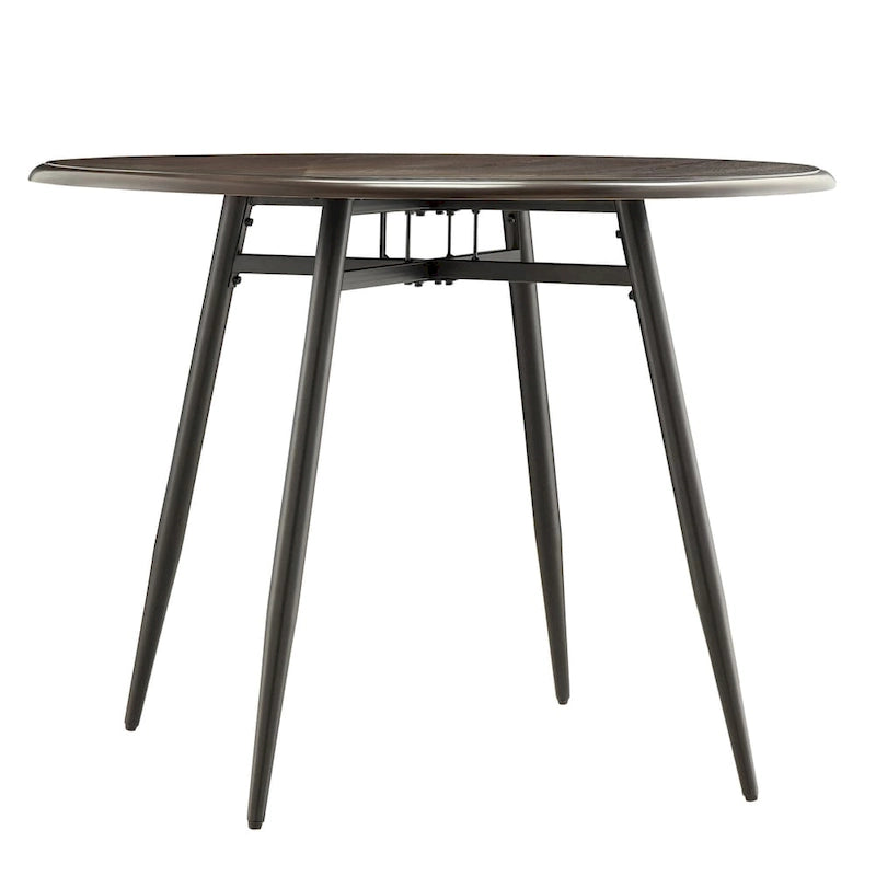 Ensemble de salle à manger Belita 5 pièces, style moderne bicolore en bois, style milieu du siècle, iNSPIRE Q Modern-15
