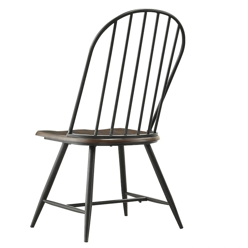 Ensemble de salle à manger Belita 5 pièces, style moderne bicolore en bois, style milieu du siècle, iNSPIRE Q Modern-16
