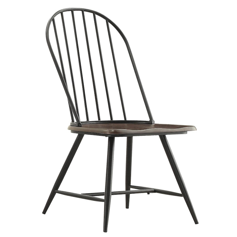 Ensemble de salle à manger Belita 5 pièces, style moderne bicolore en bois, style milieu du siècle, iNSPIRE Q Modern-17