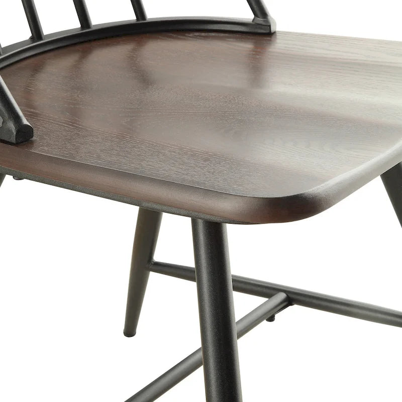 Ensemble de salle à manger Belita 5 pièces, style moderne bicolore en bois, style milieu du siècle, iNSPIRE Q Modern-18