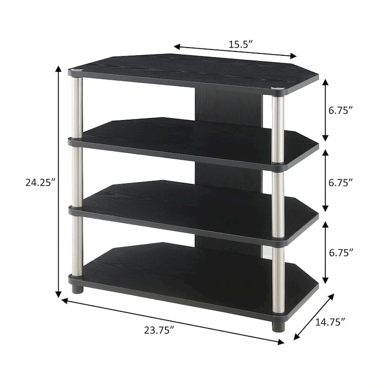 Meuble TV d'angle Designs2Go de Convenience Concepts pour téléviseurs jusqu'à 29 pouces-12
