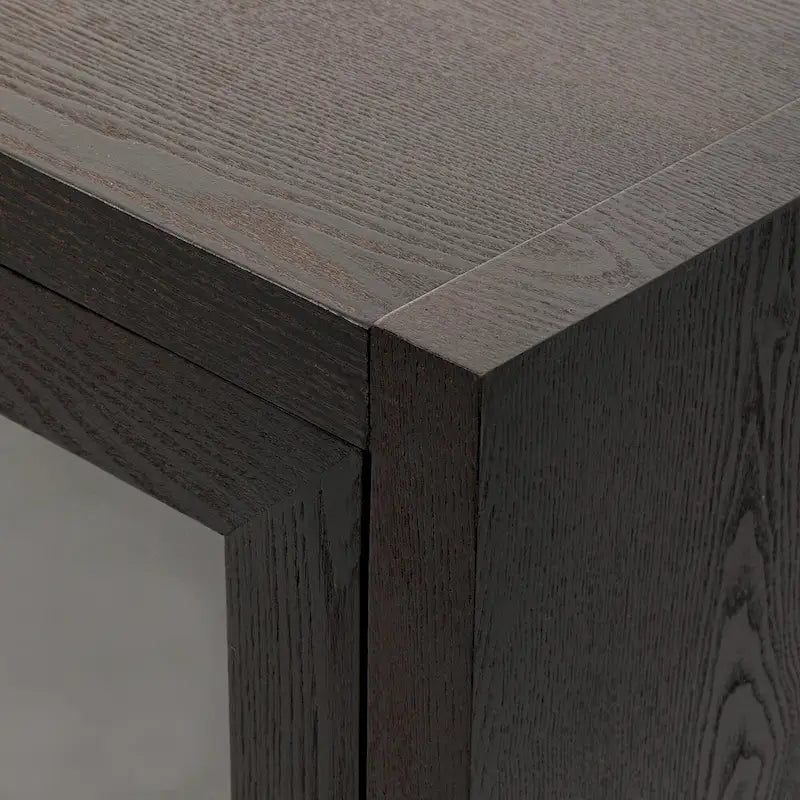 Armoire de rangement en bois avec trois portes en verre trempé-16