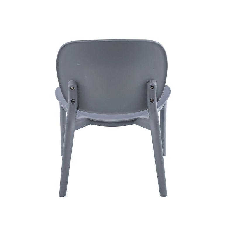 Ensemble de 2 chaises de salle à manger en plastique Porthos Home Dani, pour l'intérieur et l'extérieur-5