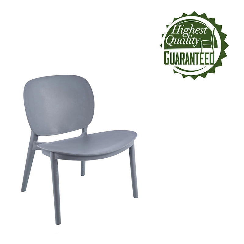 Ensemble de 2 chaises de salle à manger en plastique Porthos Home Dani, pour l'intérieur et l'extérieur-7