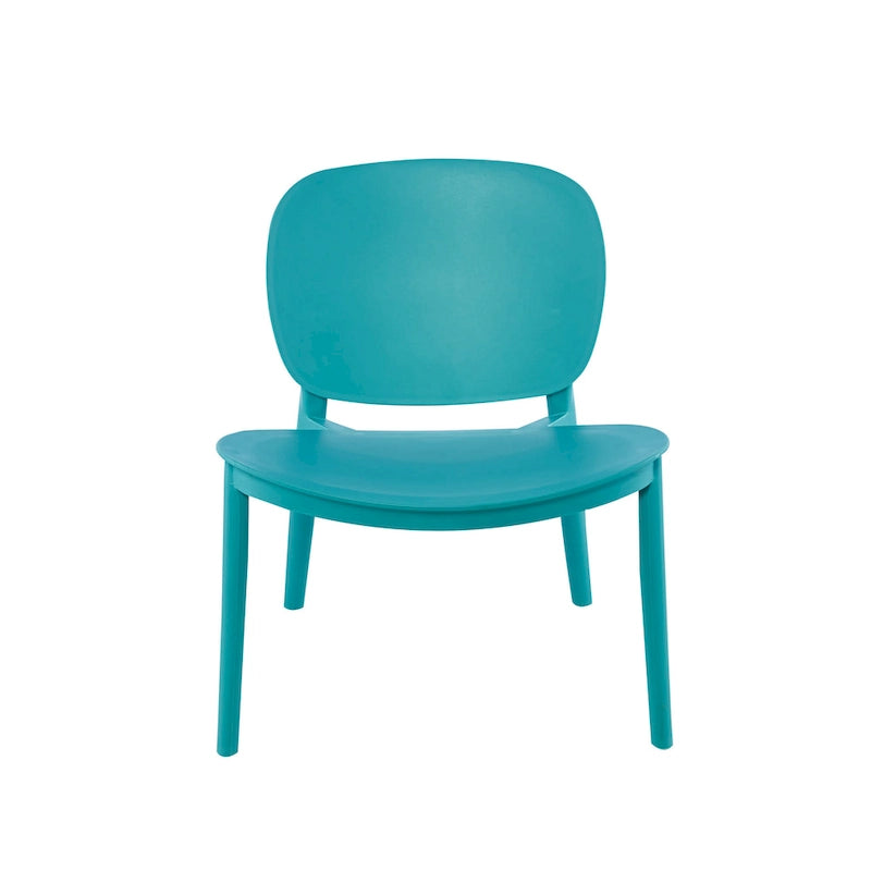 Ensemble de 2 chaises de salle à manger en plastique Porthos Home Dani, pour l'intérieur et l'extérieur-10