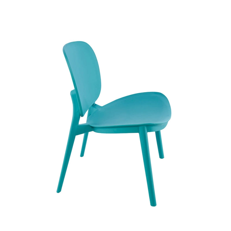 Ensemble de 2 chaises de salle à manger en plastique Porthos Home Dani, pour l'intérieur et l'extérieur-11
