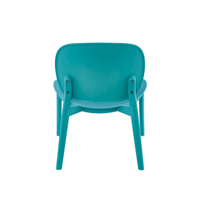 Ensemble de 2 chaises de salle à manger en plastique Porthos Home Dani, pour l'intérieur et l'extérieur-12