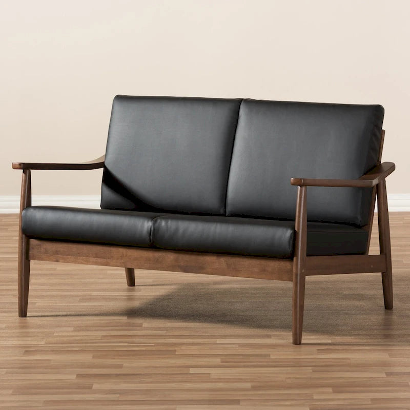 Canapé deux places style années 50 par Baxton Studio-10