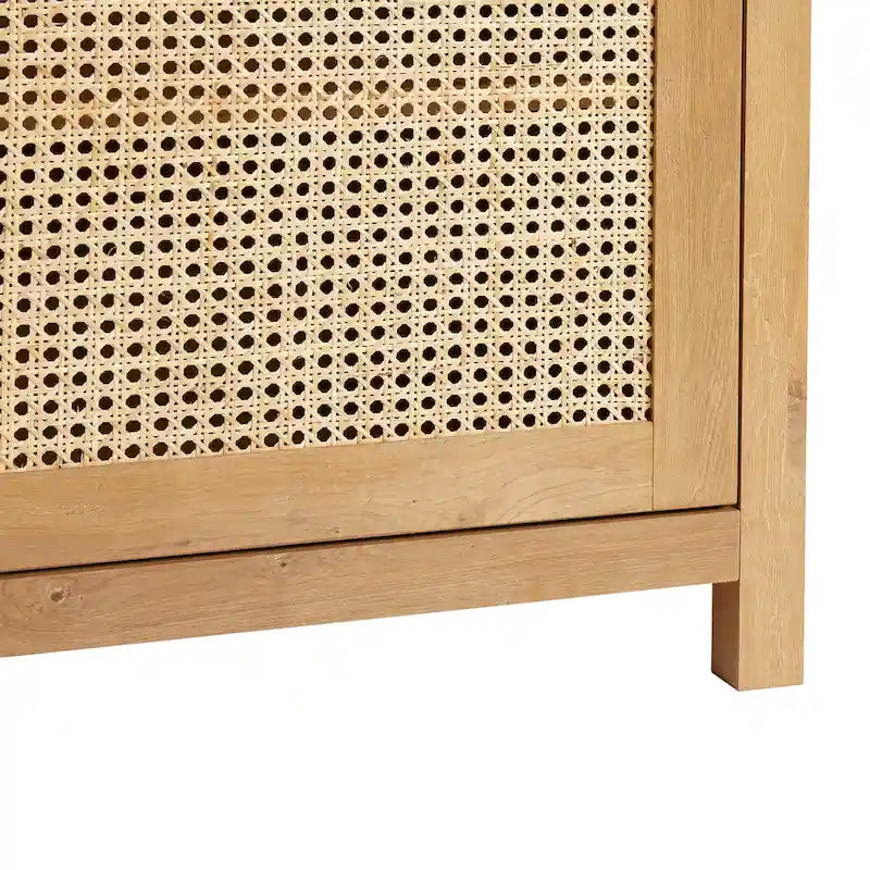 Buffet Middlebrook Designs à 2 portes de 147 cm (58 pouces) avec panneaux arqués en rotin-24