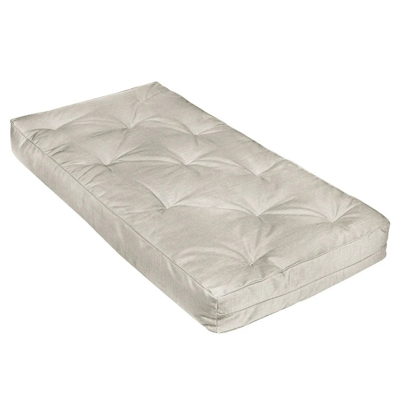 Matelas de lit de jour Sorra Home en lin texturé (matelas uniquement)-2