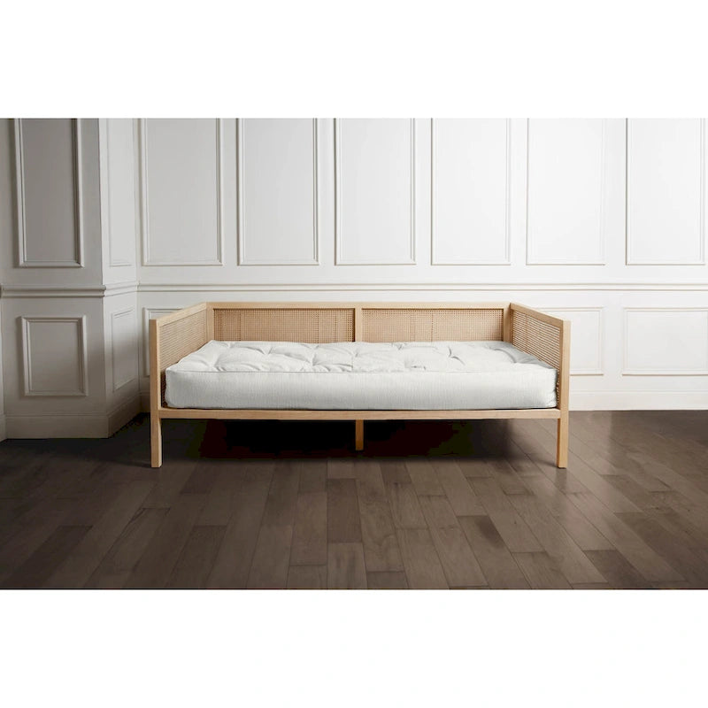 Matelas de lit de jour Sorra Home en lin texturé (matelas uniquement)-10