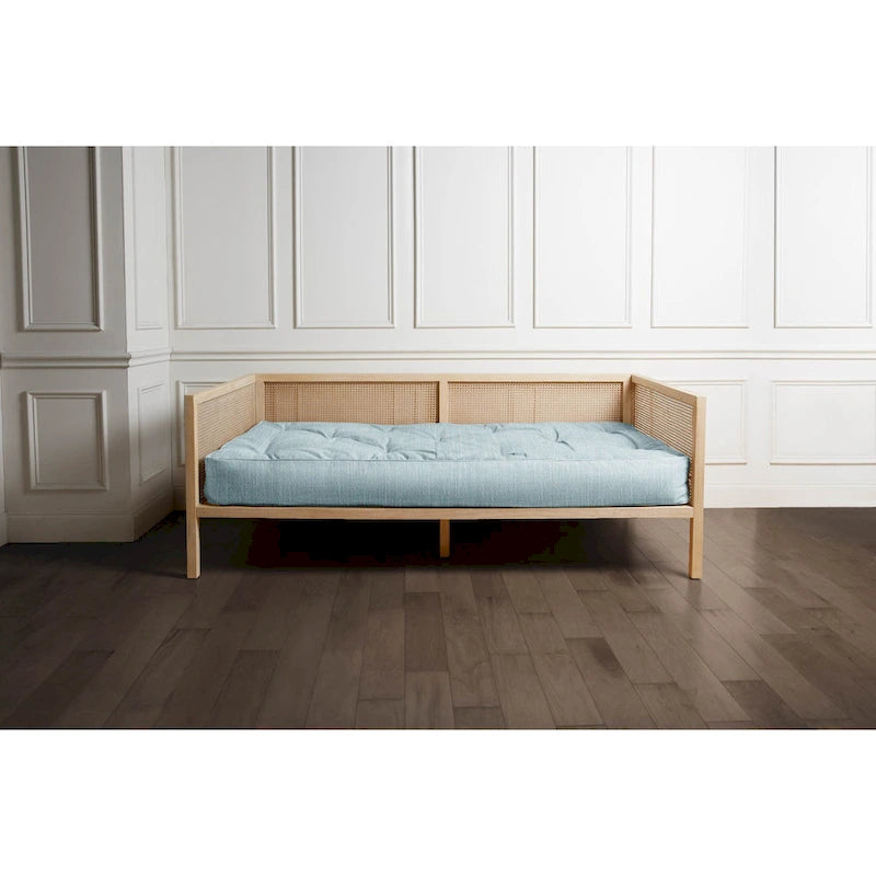 Matelas de lit de jour Sorra Home en lin texturé (matelas uniquement)-14