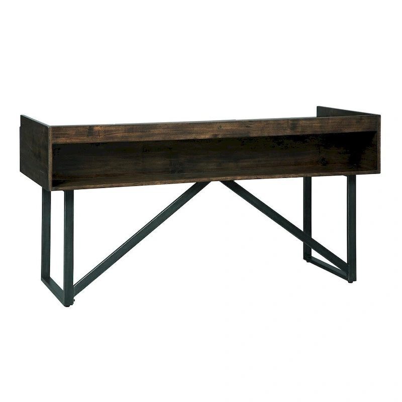 Bureau à domicile marron, design signature d'Ashley Starmore-8