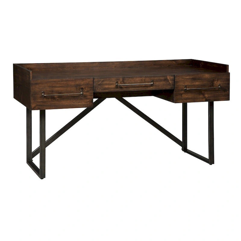 Bureau à domicile marron, design signature d'Ashley Starmore-9