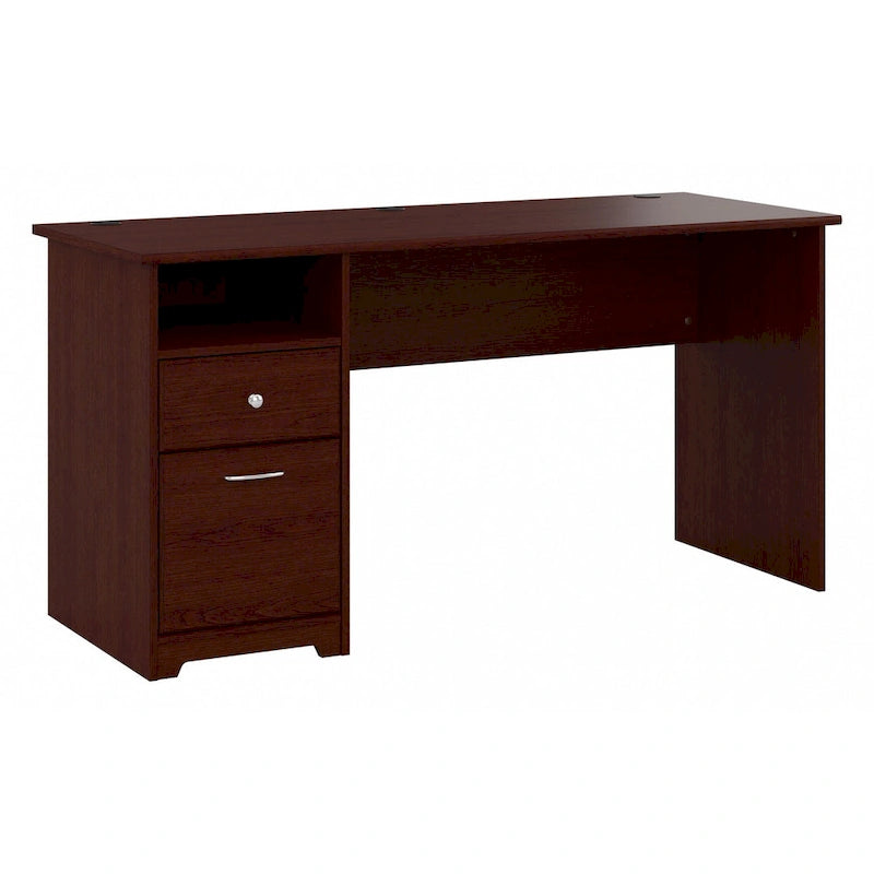 Bureau d'ordinateur Bush Furniture Cabot 60W avec tiroirs et rangement-5