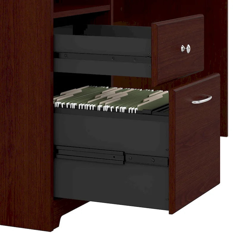 Bureau d'ordinateur Bush Furniture Cabot 60W avec tiroirs et rangement-8