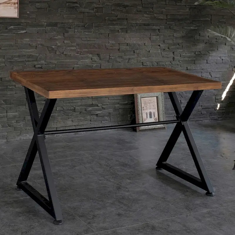 Bureau d'ordinateur industriel Carbon Loft Fowler