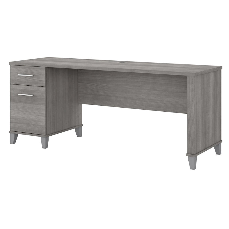 Bureau de bureau Bush Furniture Somerset 72W avec tiroirs de rangement-23