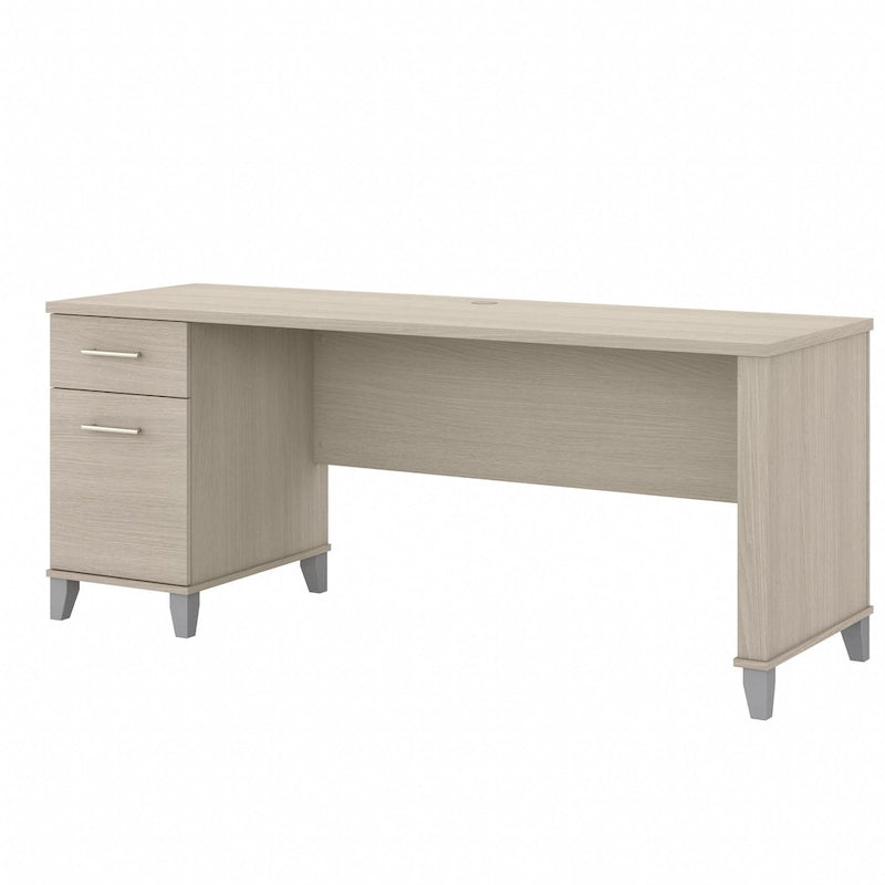 Bureau de bureau Bush Furniture Somerset 72W avec tiroirs de rangement-35