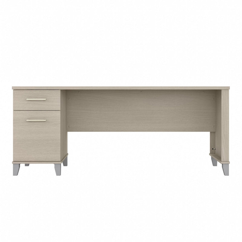 Bureau de bureau Bush Furniture Somerset 72W avec tiroirs de rangement-36