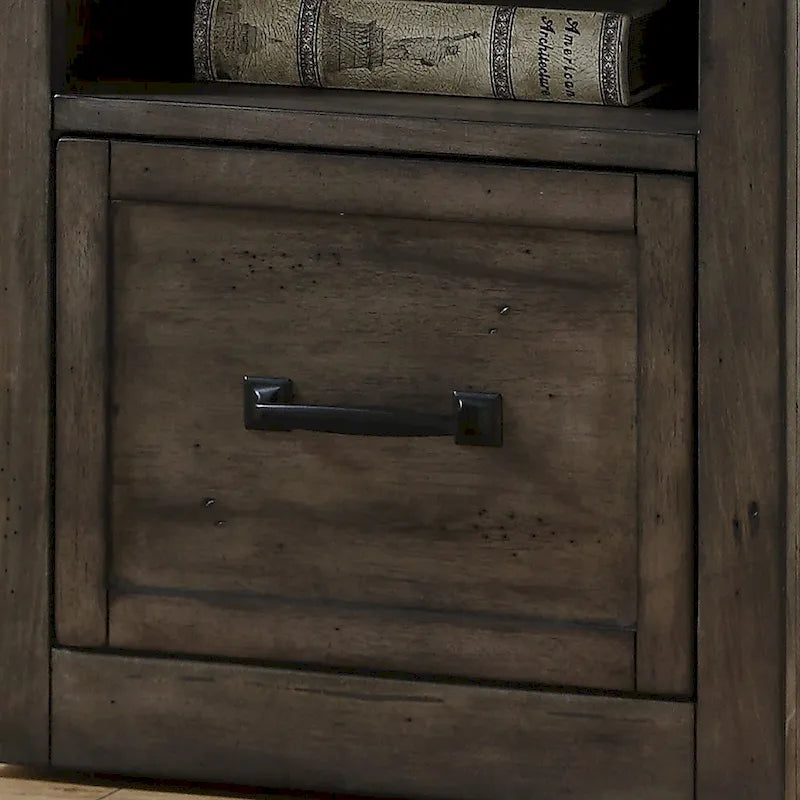 Classeur à un tiroir Bridgevine Home Storehouse, finition gris fumé-6