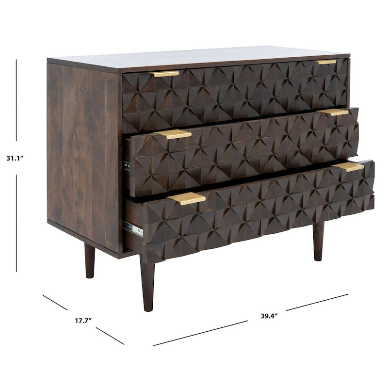 SAFAVIEH Couture Commode Commode 3 Tiroirs Szonja-13