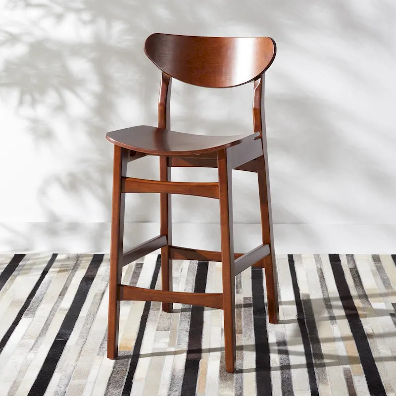 Tabouret de bar Glennie de SAFAVIEH - 43 cm L x 58 cm P x 97 cm H-31