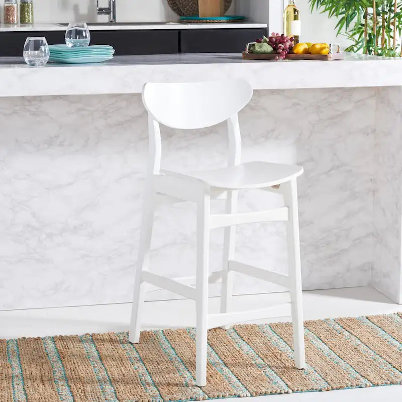 Tabouret de bar Glennie de SAFAVIEH - 43 cm L x 58 cm P x 97 cm H-3