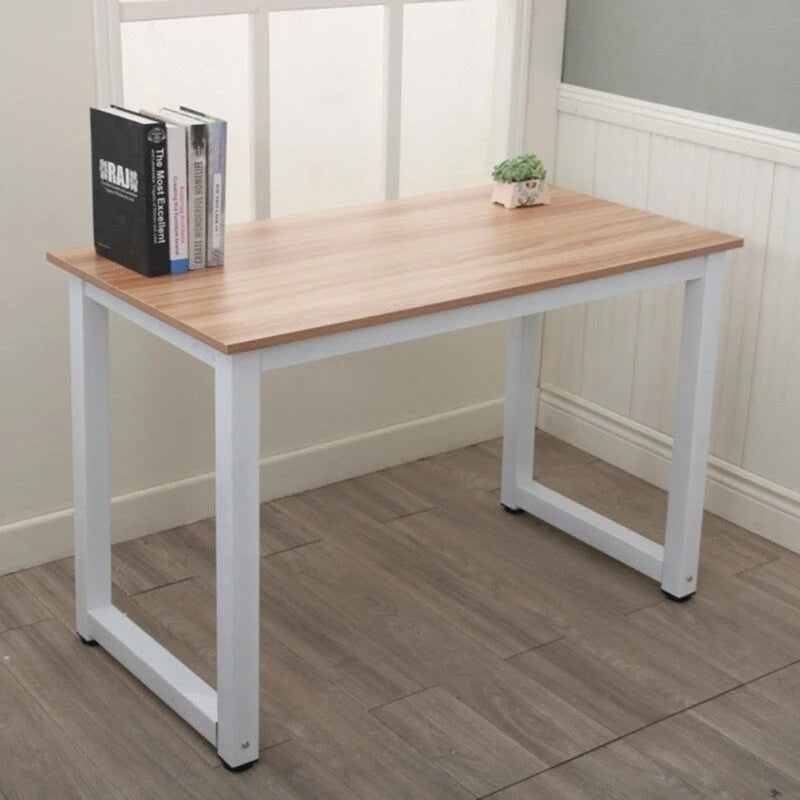 Bureau d'ordinateur en bois de style simple-10