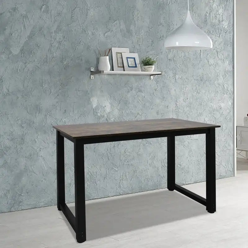 Bureau d'ordinateur en bois de style simple-3