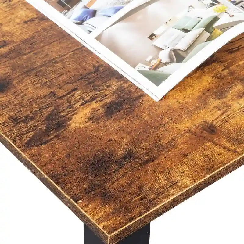 Bureau d'ordinateur en bois de style simple-7
