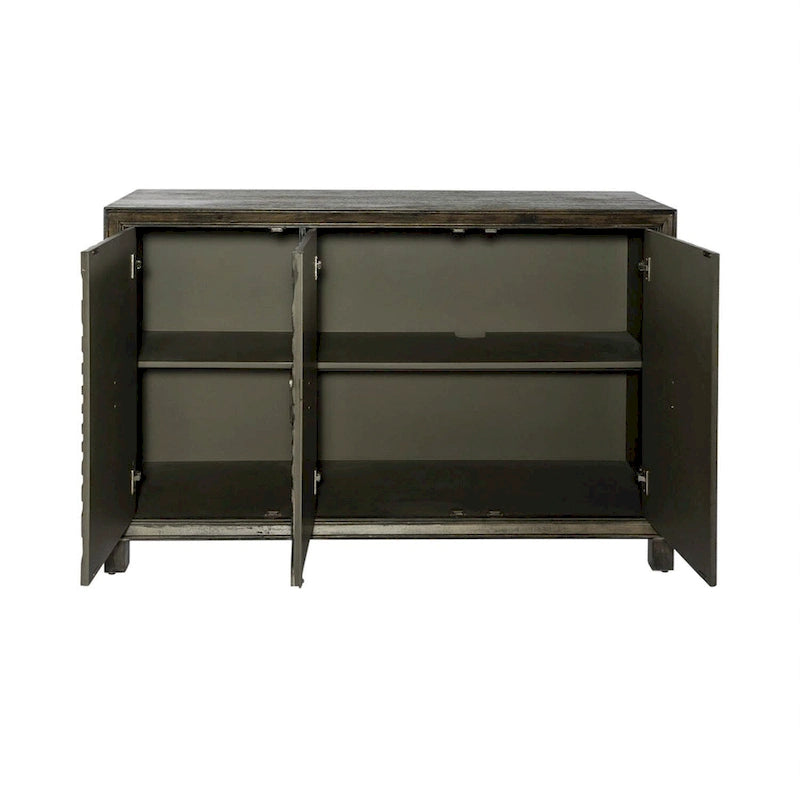 Meuble d'appoint Chaucer pour whisky vieilli, 3 portes-7