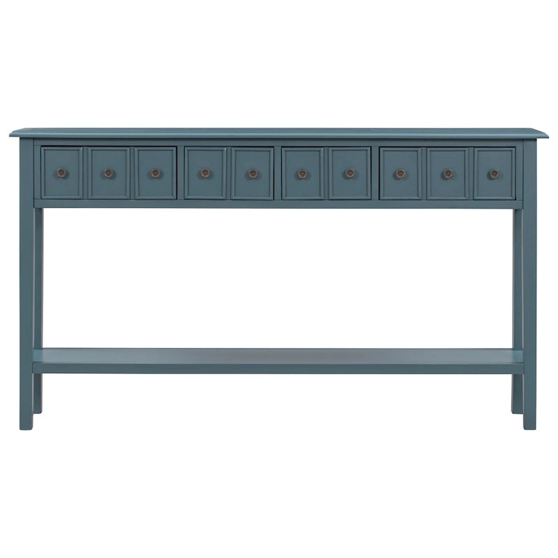 Console d'entrée longue rustique à 4 tiroirs Harper &amp; Bright Designs-22