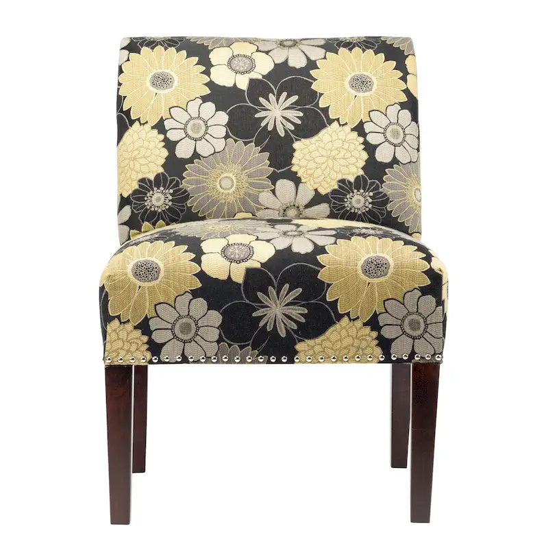 Fauteuil à bascule capitonné Samantha-7