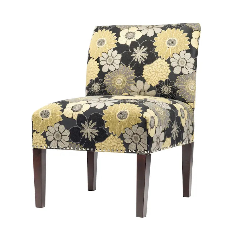 Fauteuil à bascule capitonné Samantha-2