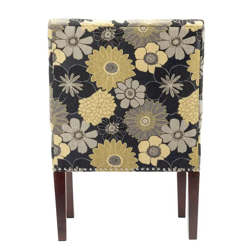 Fauteuil à bascule capitonné Samantha-4
