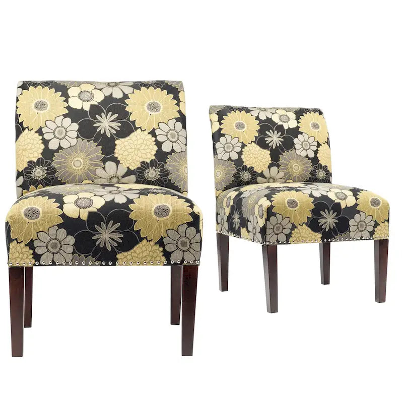 Fauteuil à bascule capitonné Samantha-6