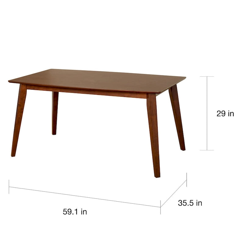 Table de salle à manger Bernard style milieu du siècle, pour une vie simple-7