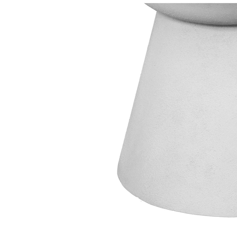 Table de salle à manger ronde Lupita White 42-4