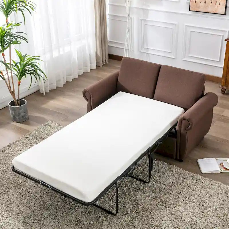 Canapé-lit convertible Merax avec matelas à mémoire de forme simple