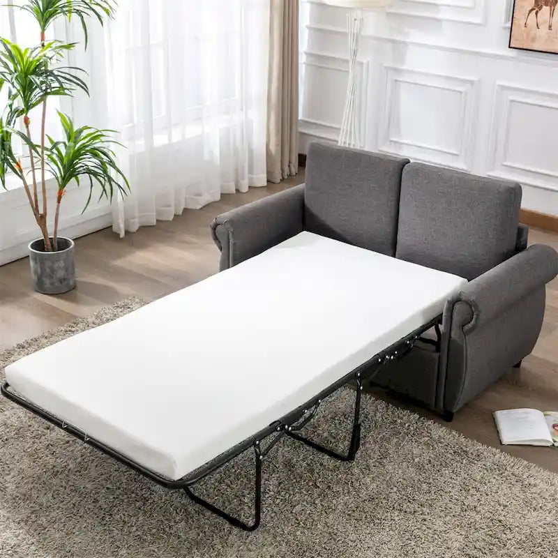 Canapé-lit convertible Merax avec matelas à mémoire de forme simple-10